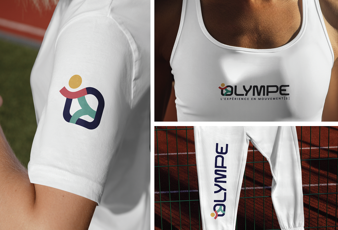 Olympe — Identité visuelle pour une salle de sport