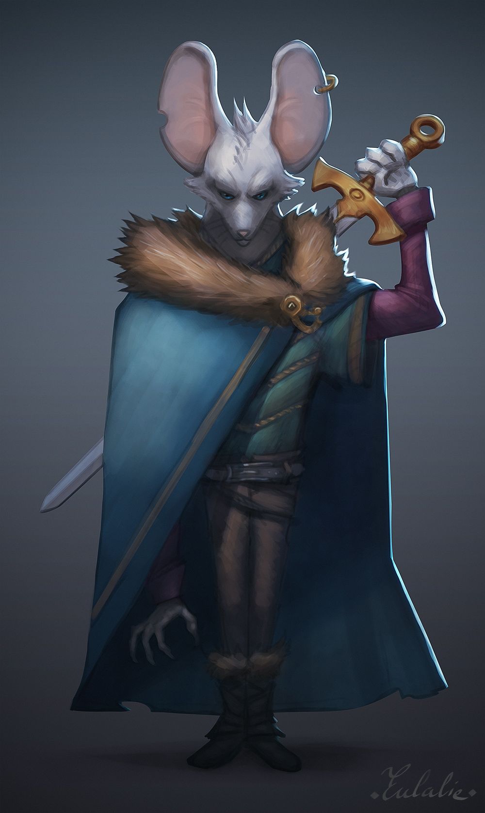 Suri the mouse warrior