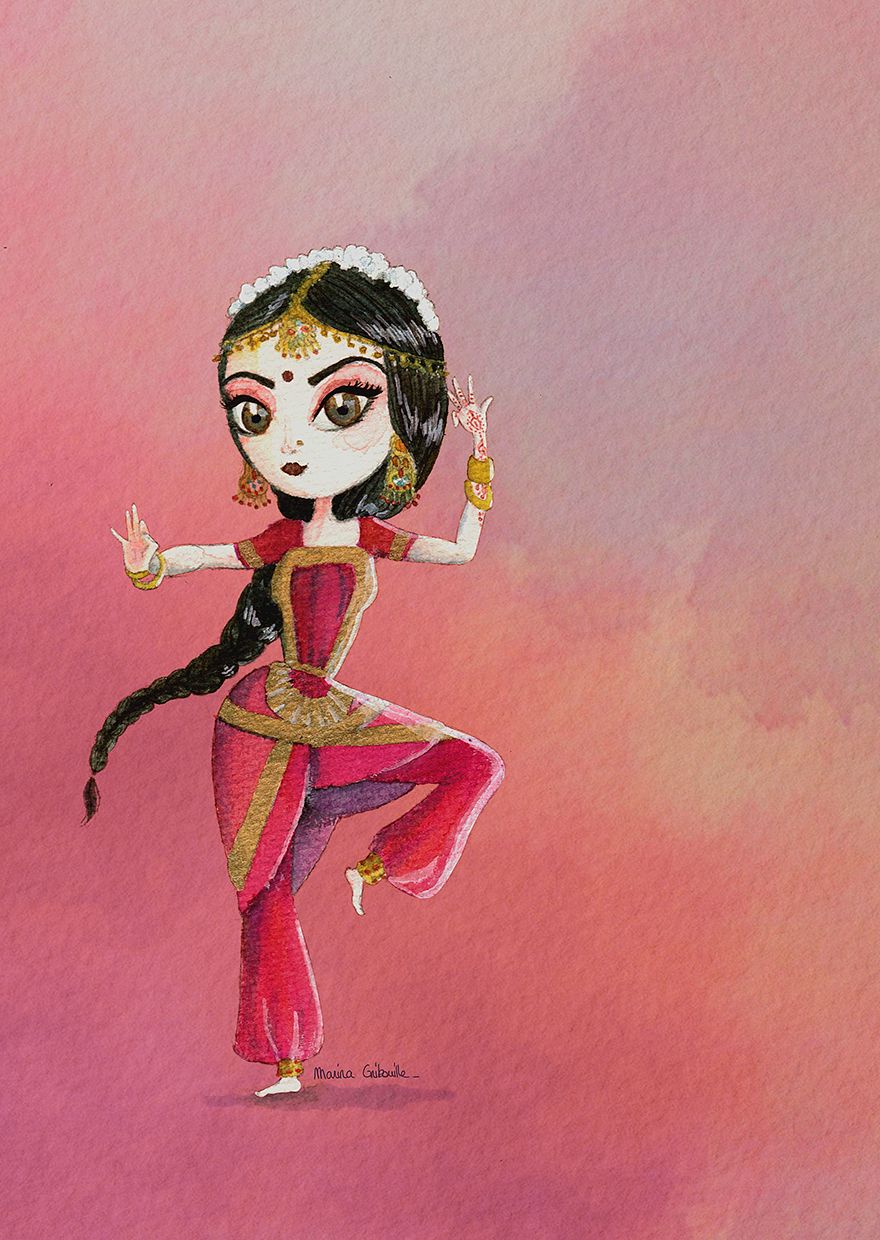 Danseuse Indienne