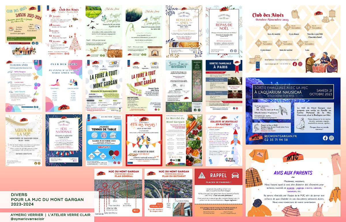 MJCMG - Affiches diverses