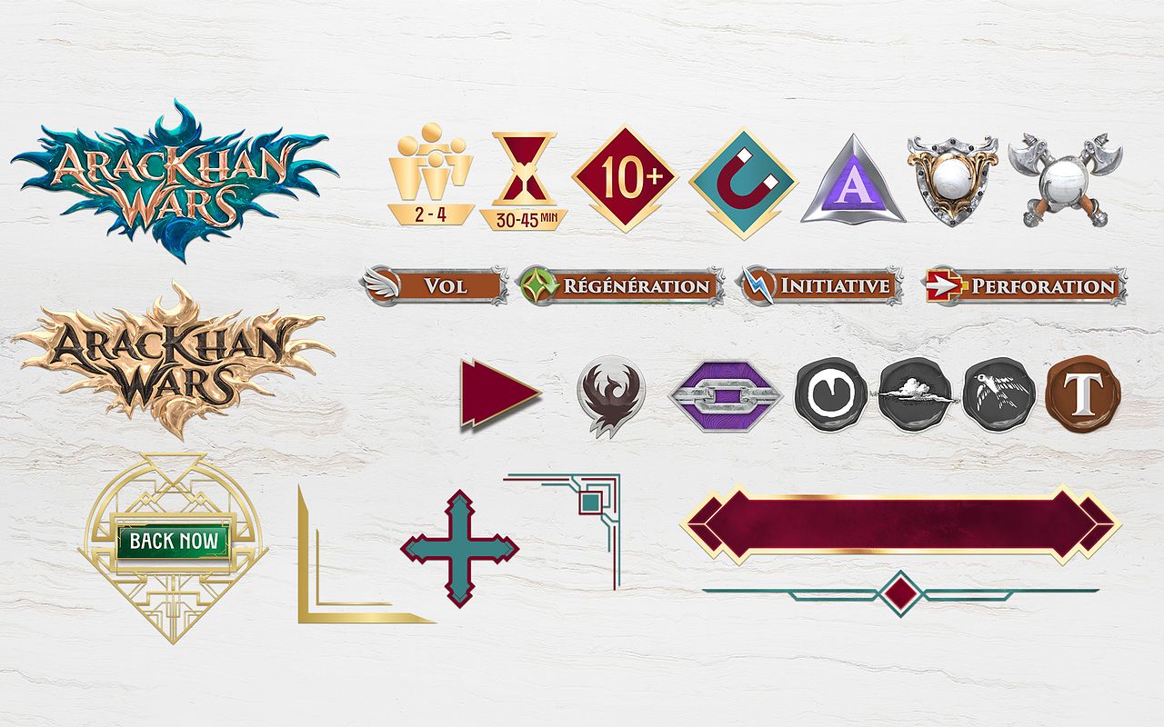 AracKhan Wars Branding