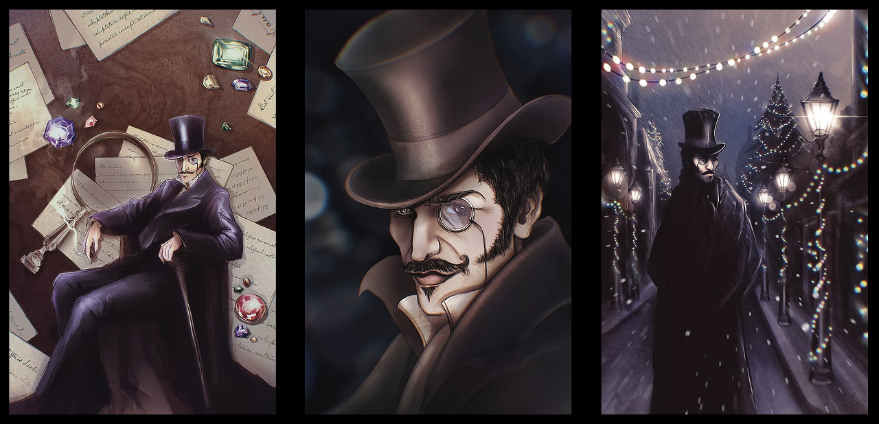 Illustrations pour Couvertures de Livres