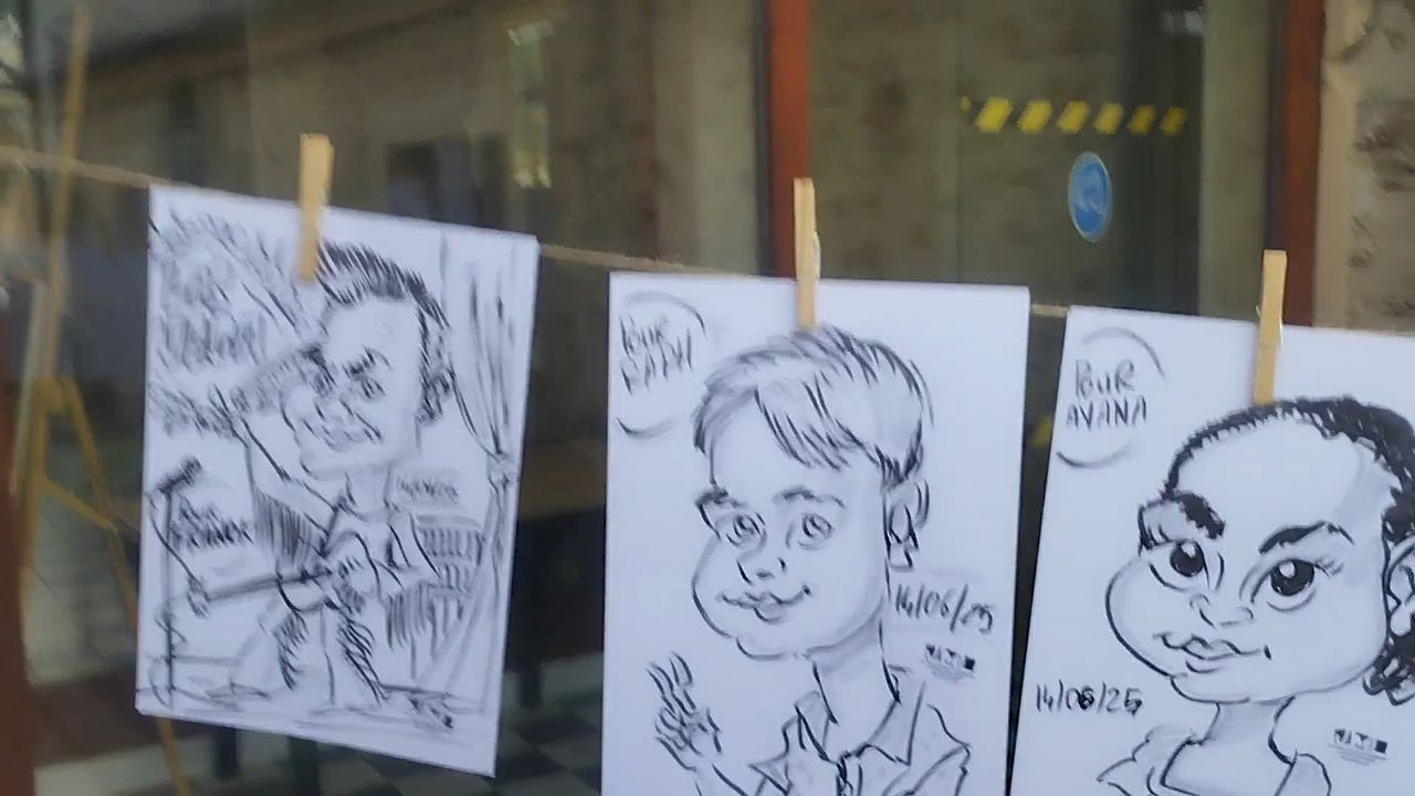 Prestation Caricaturiste juin 2025