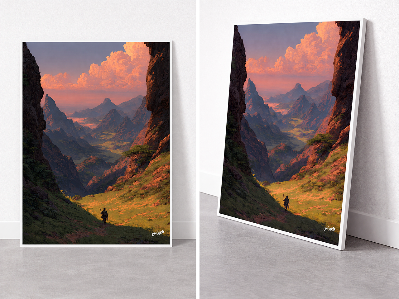 Illustration digitale pour poster