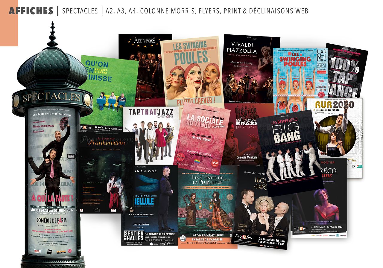 Affiches de spectacle