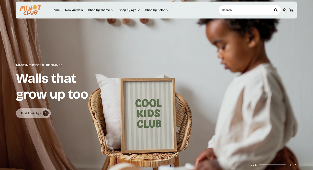 Création du site Web minotclub.fr