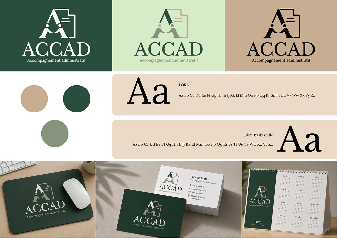 ACCAD – Logo & identité visuelle