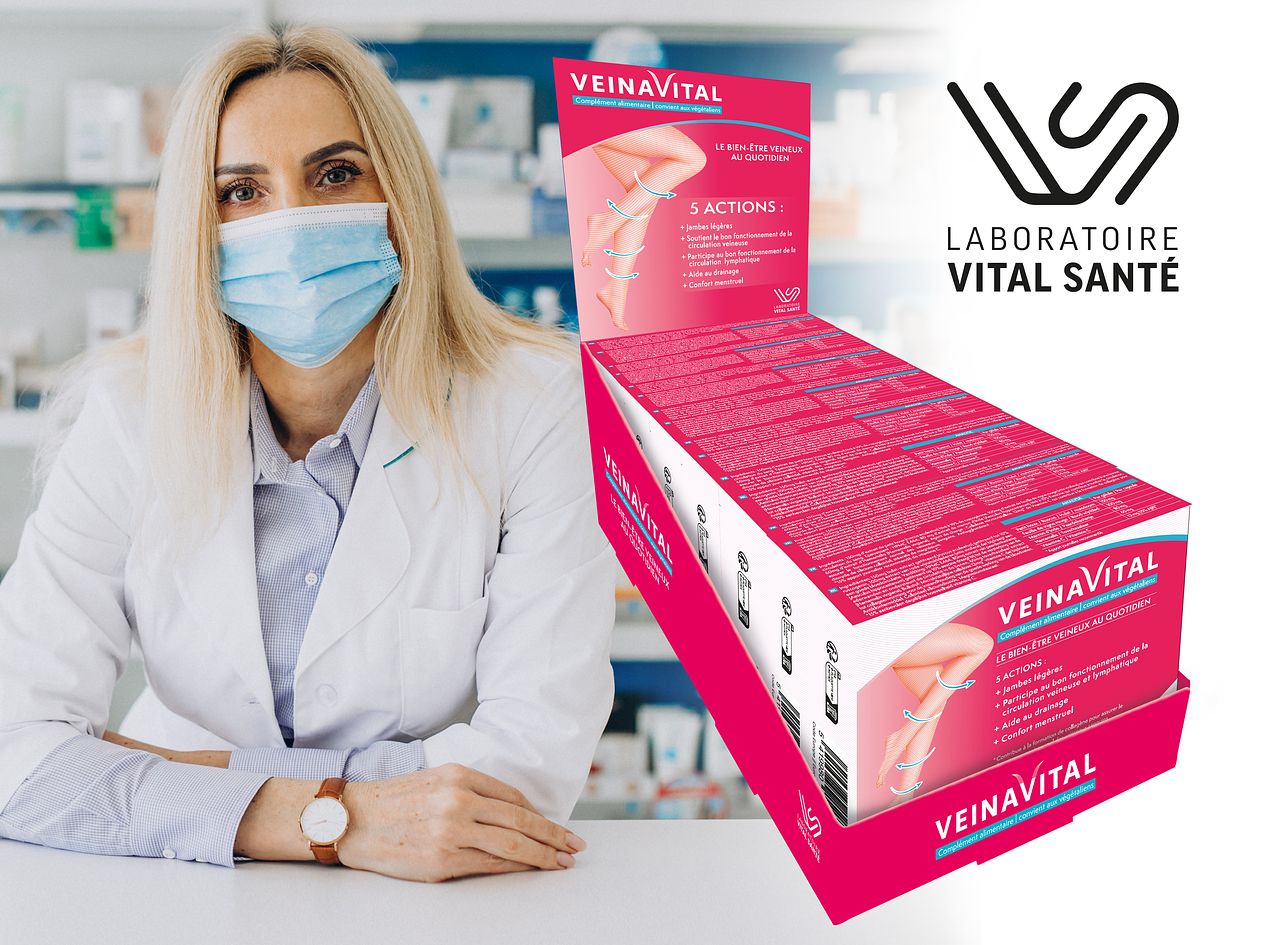 PLV COMPTOIR VEINAVITAL