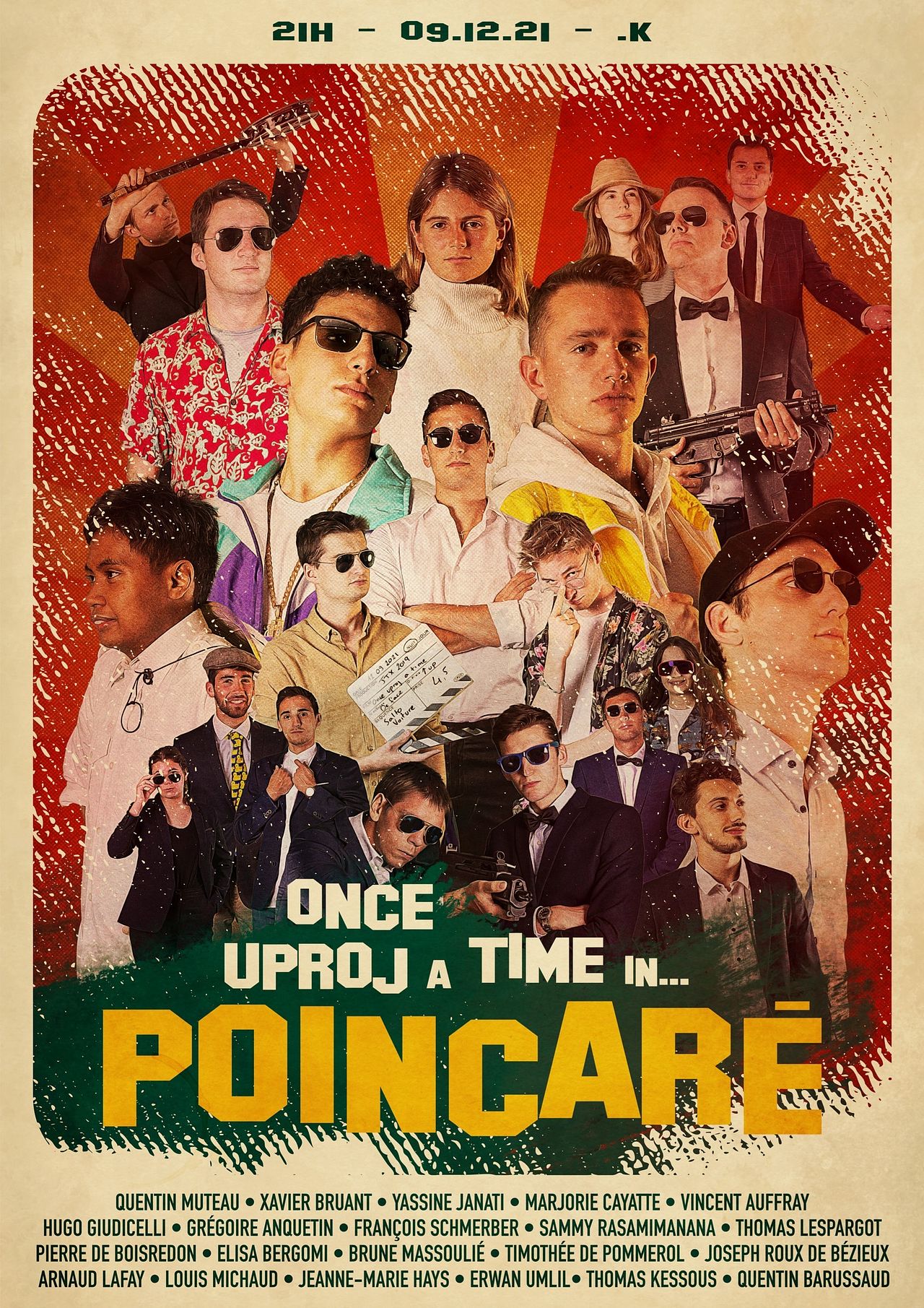 Affiche Once uProj a time in Poincaré