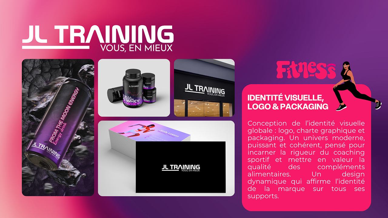 Direction artistique complète JL Training