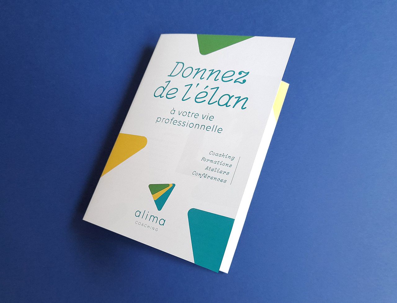 Logo et ligne graphique pour une coach