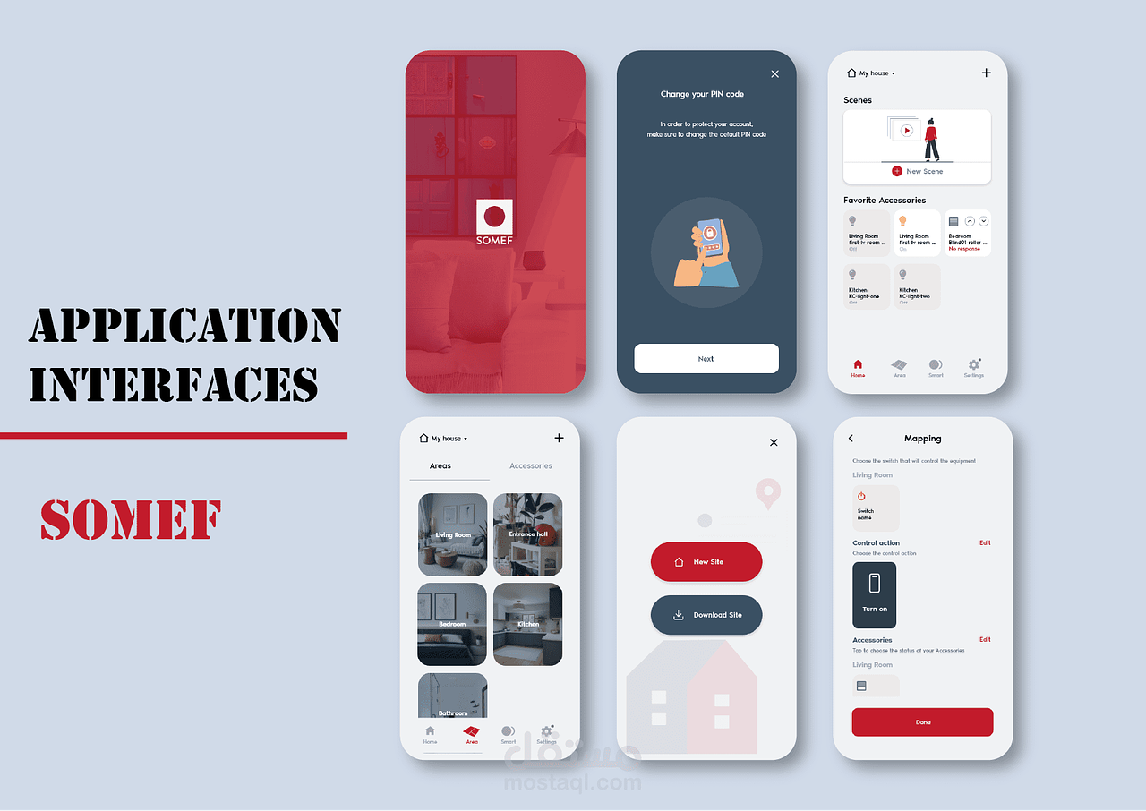 Smart Home Mobile Application