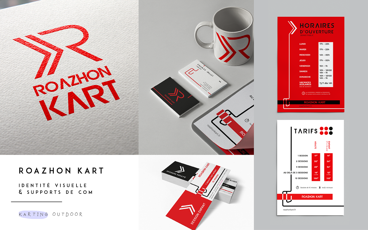 Création d'identité visuelle et signalétique