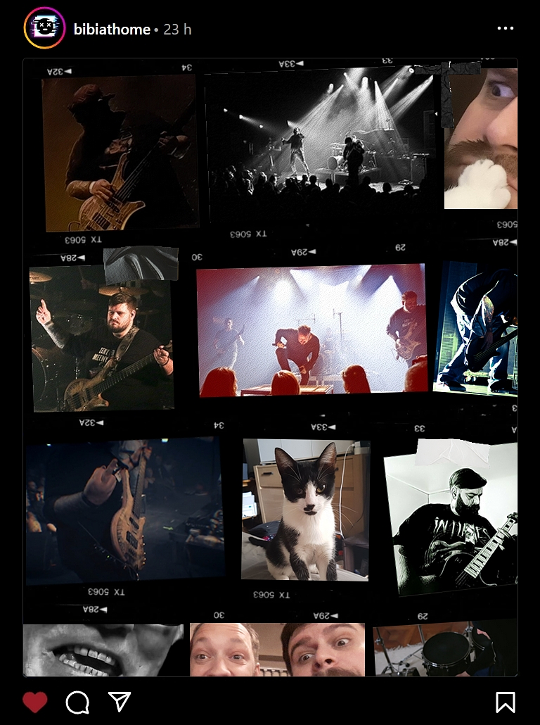 Fausse publication Instagram