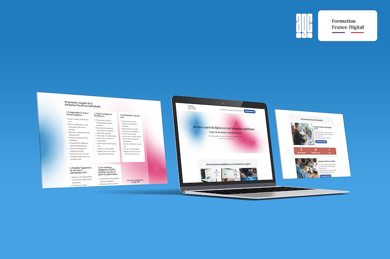 Formation France Digital | Création de site web