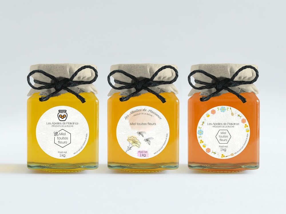 Étiquette miel