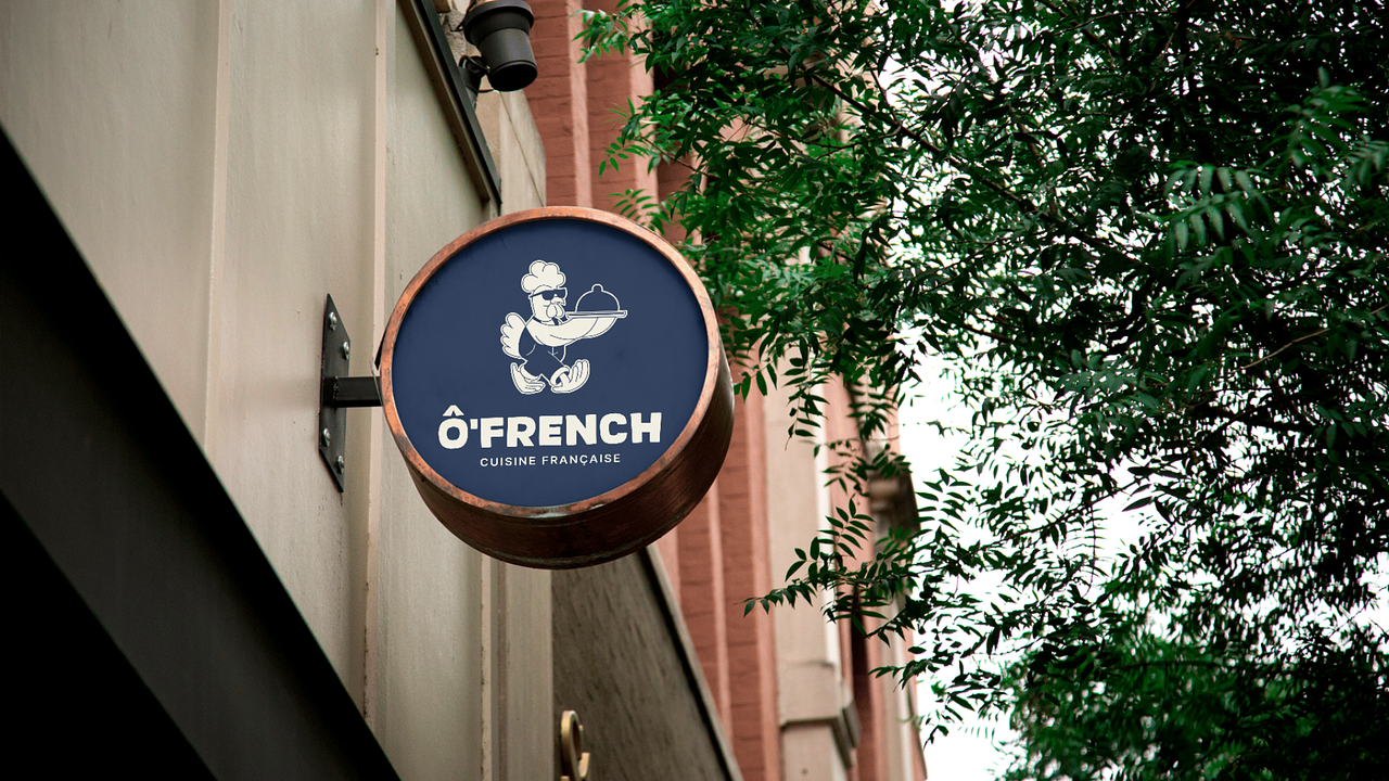 Ô'French - Enseigne