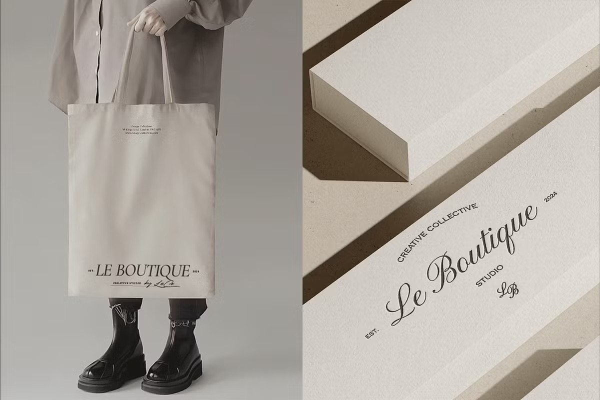 Logo premium luxe - Le Boutique