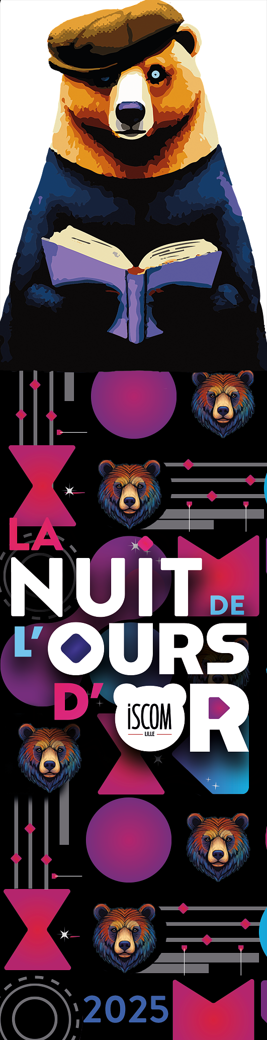 Marque-page événements la nuit de l'ours d'or