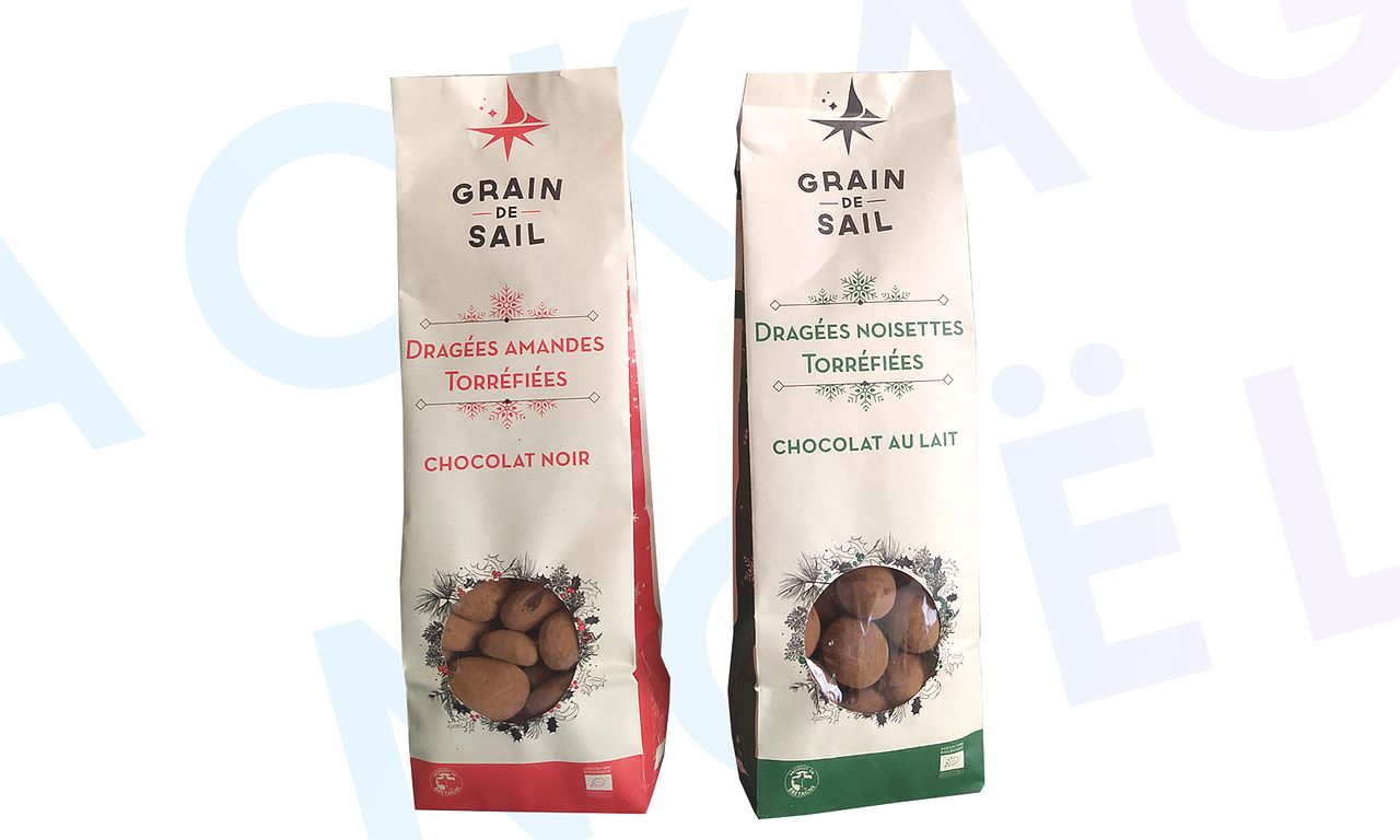 Packaging Dragées de Noël