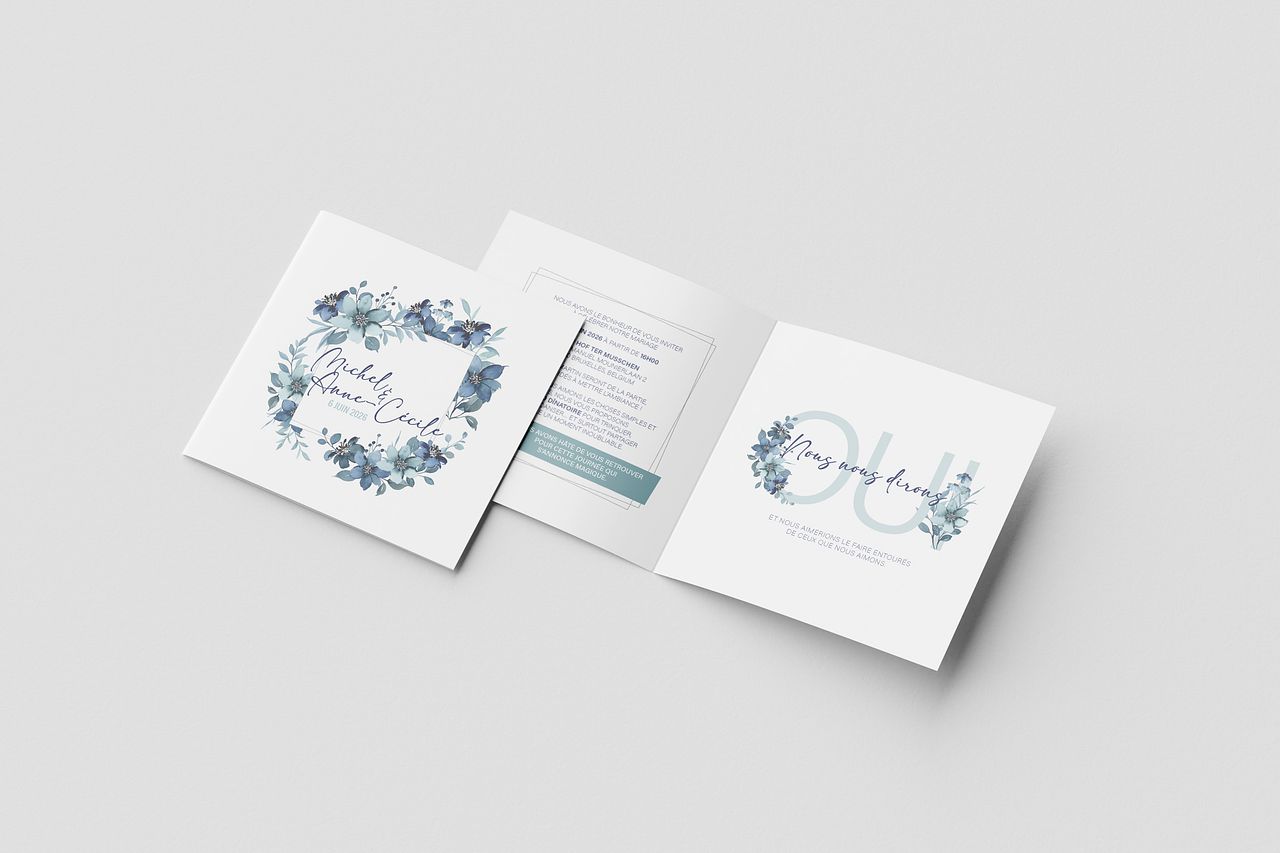 Faire part mariage
