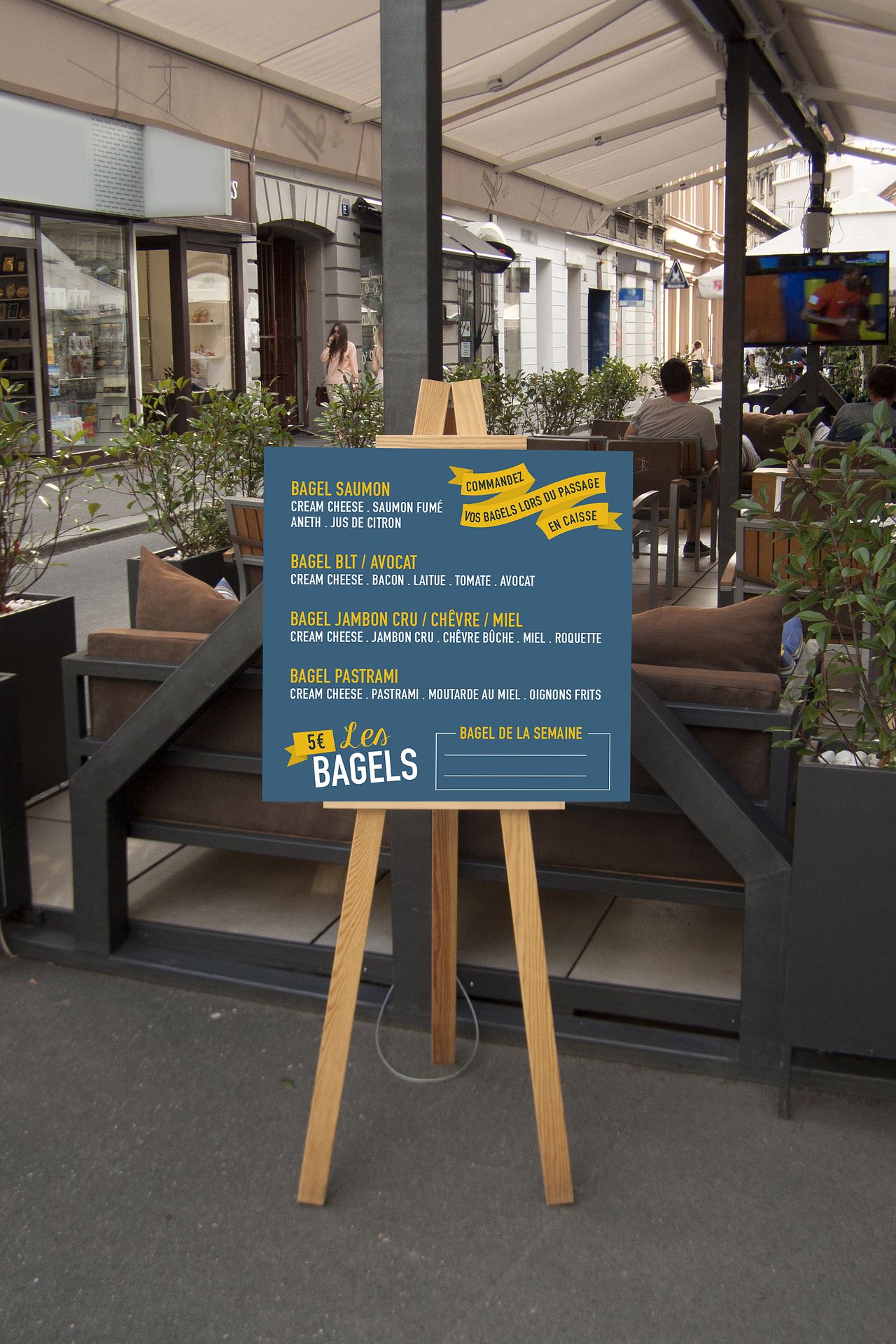 Affichage restaurant