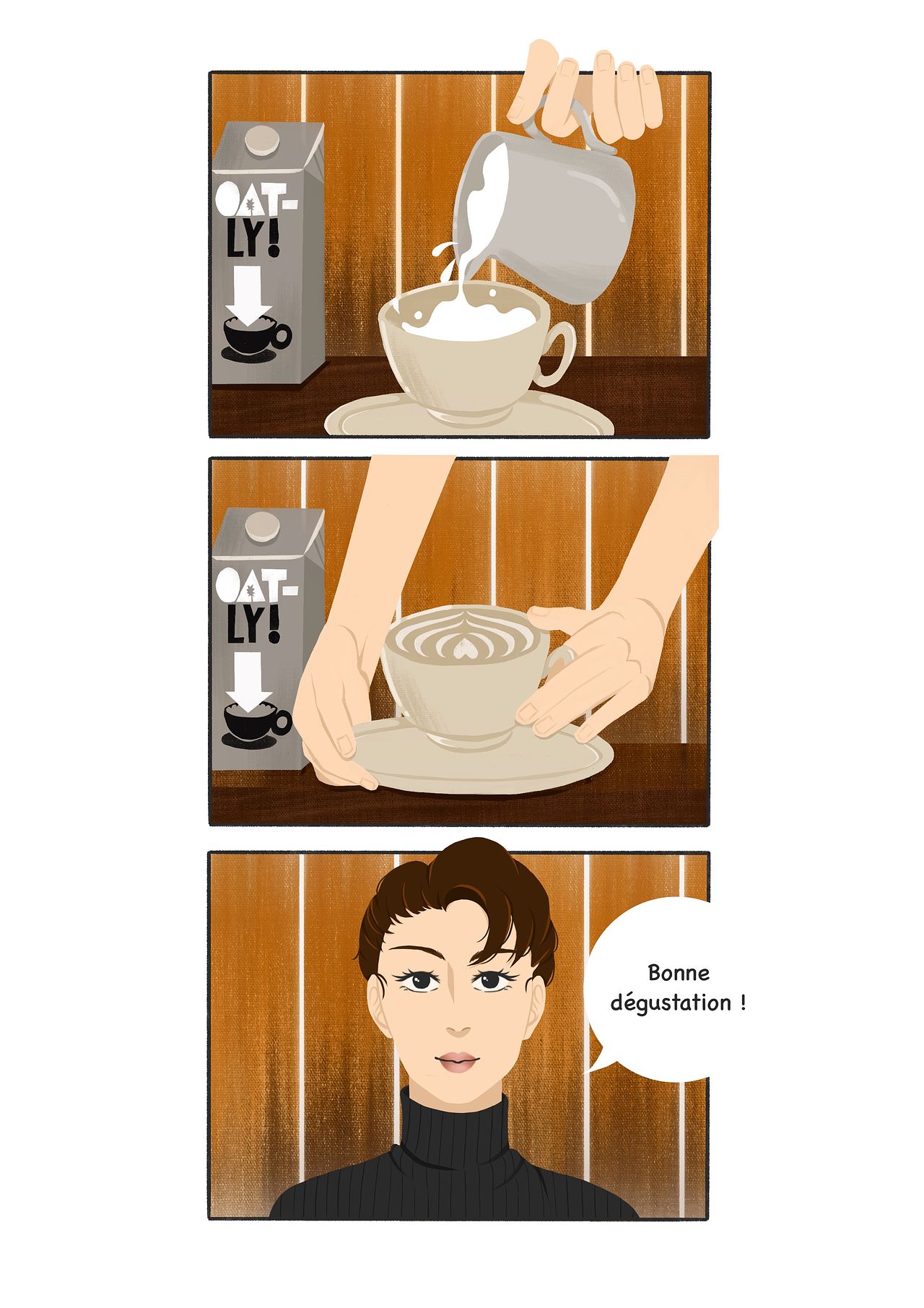 Création d'une BD en 3 cases
