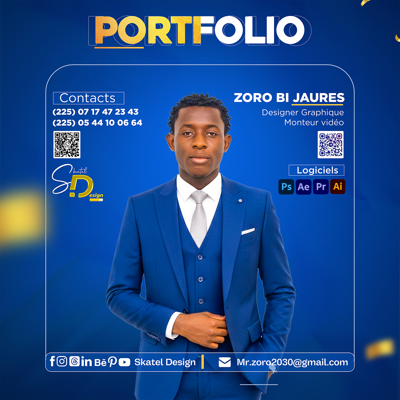 Skatel Design — Designer Graphique Portfolio