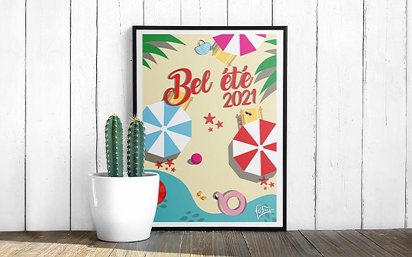 Illustration Bel été 2021