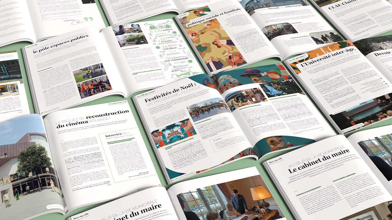 Refonte magazine municipal – Ville de Rambouillet