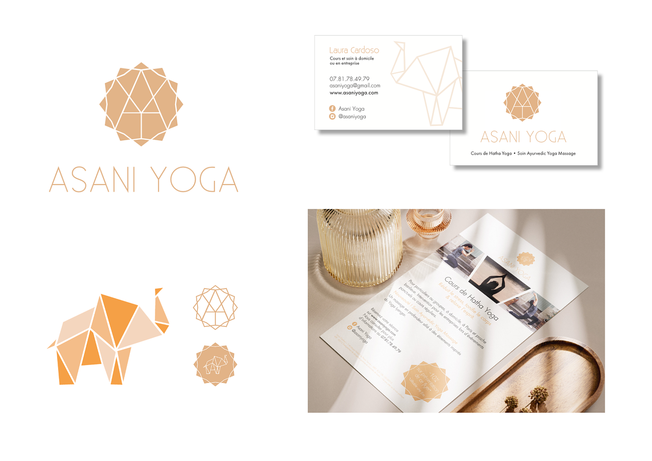 ASANI YOGA - IDENTITE VISUELLE