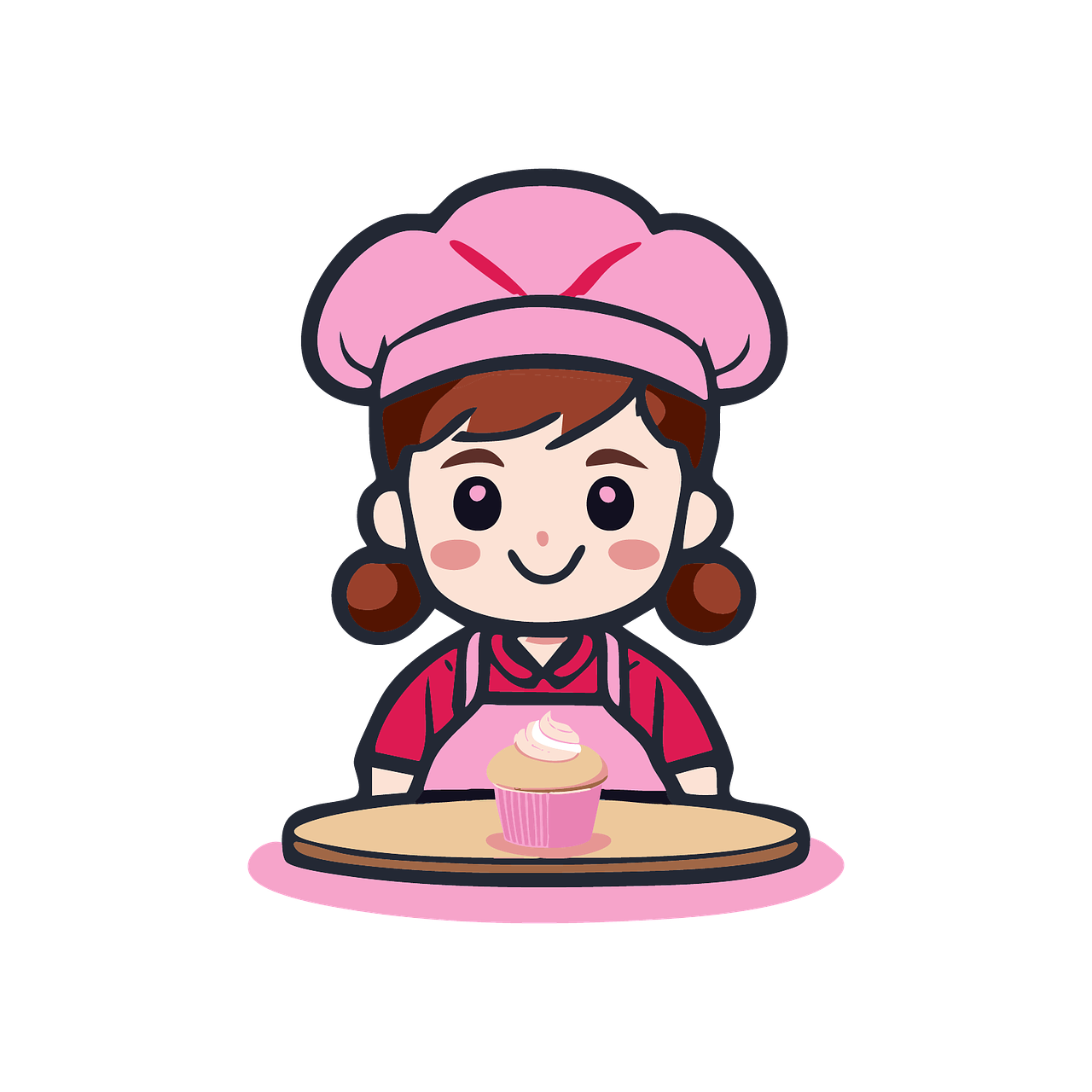 Mascotte pâtisserie