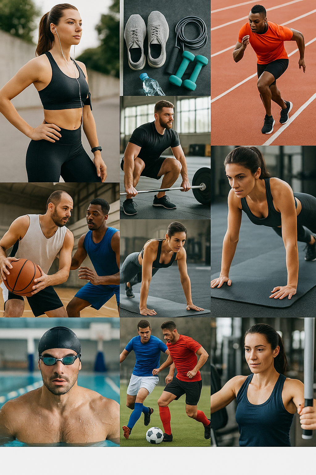 Visuels sport & fitness