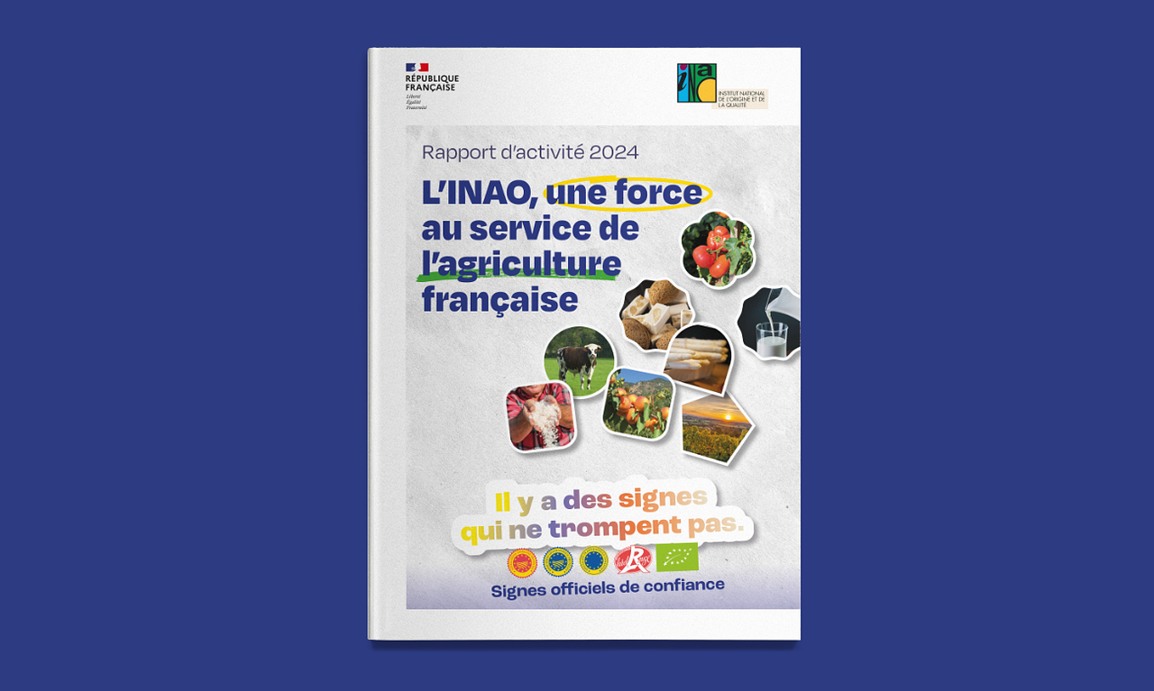 Rapport d'activité, INAO