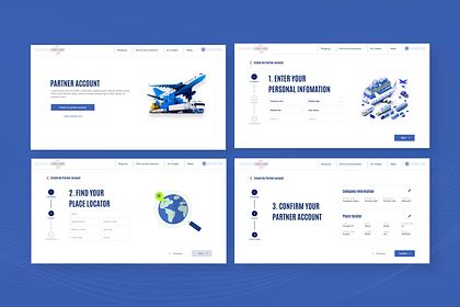 UX UI Design | SAAS Logistic Transport