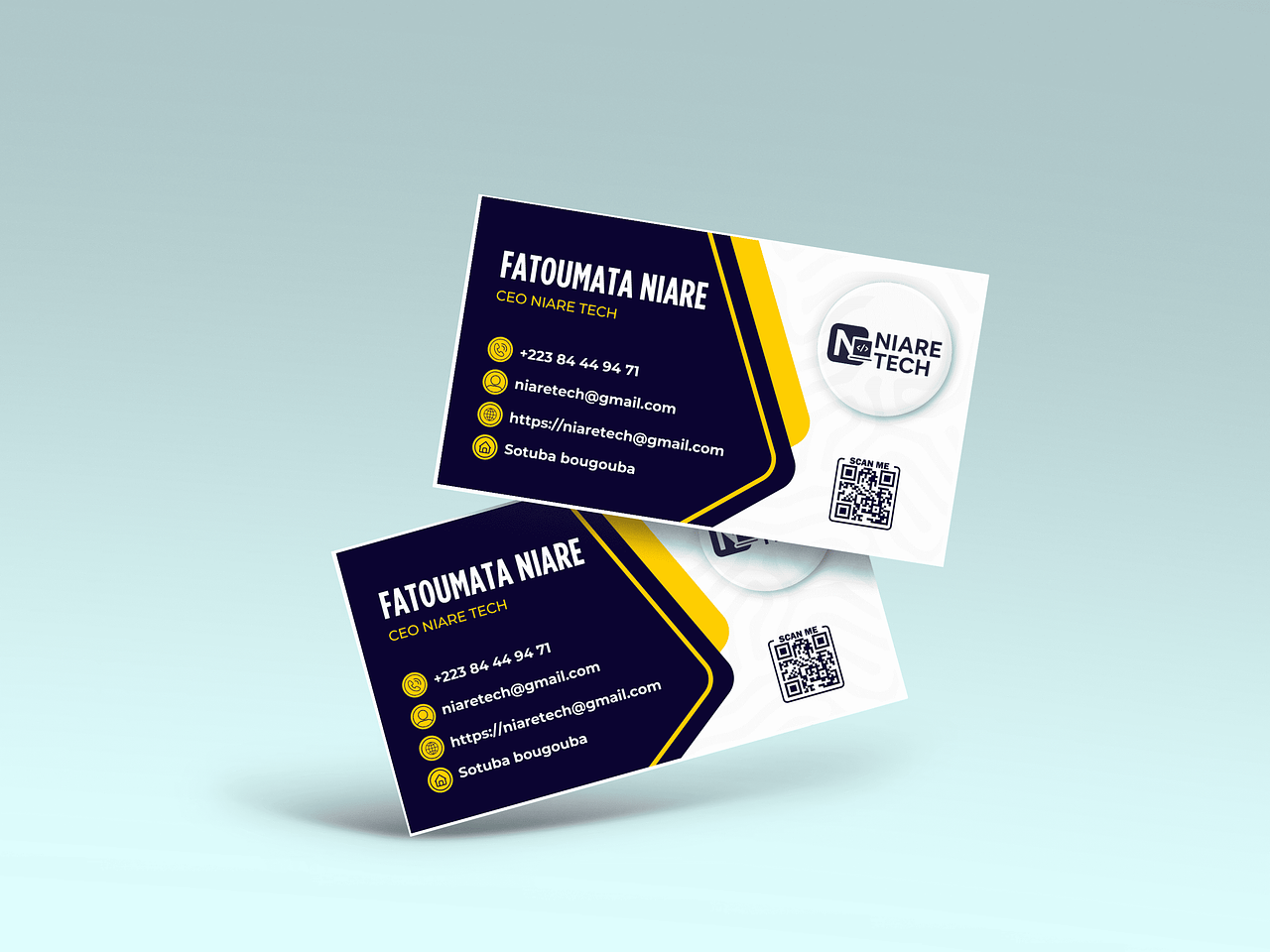 Carte de visite professionnel