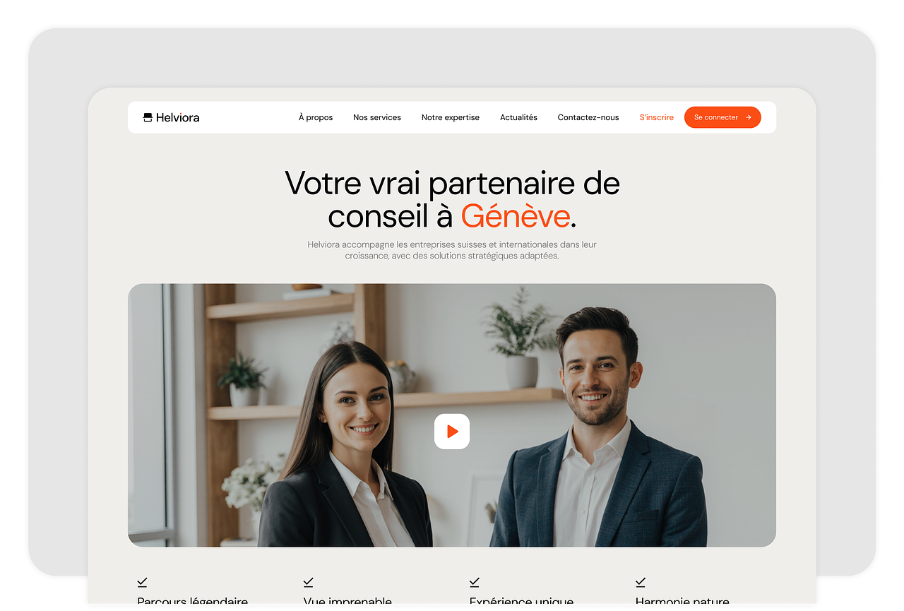 Helviora – Site web cabinet de conseil à Genève