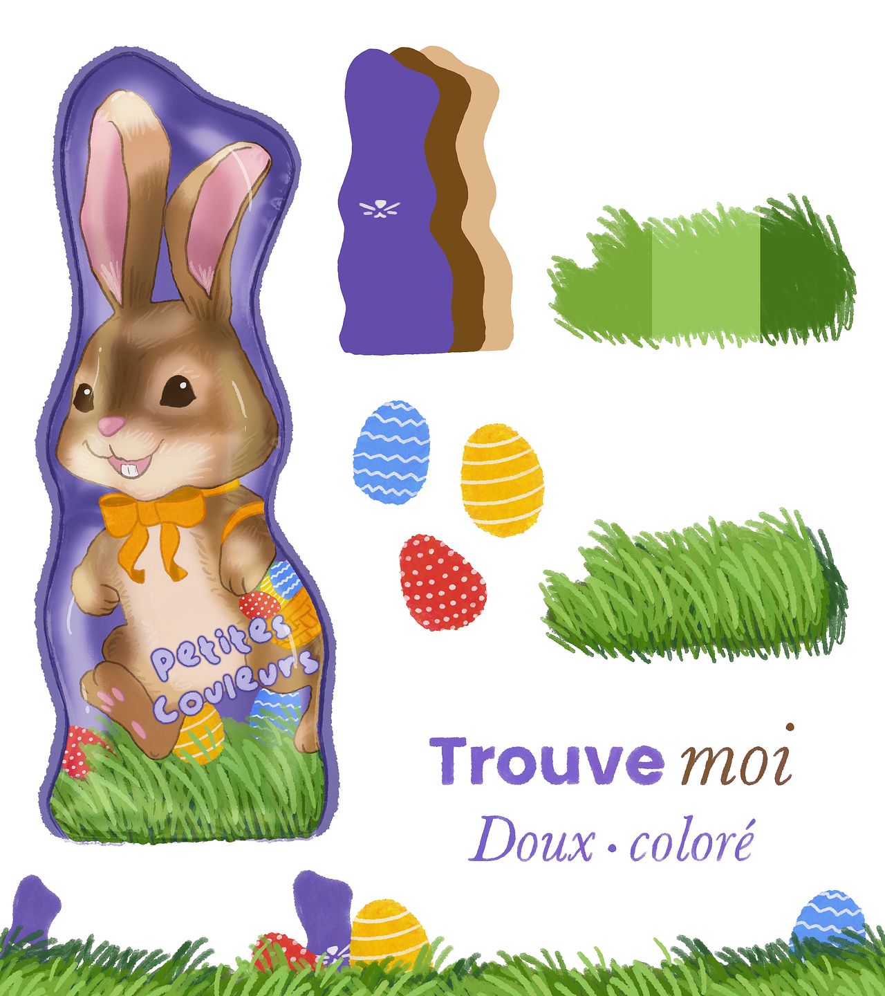 Lapin de Pâques en chocolat