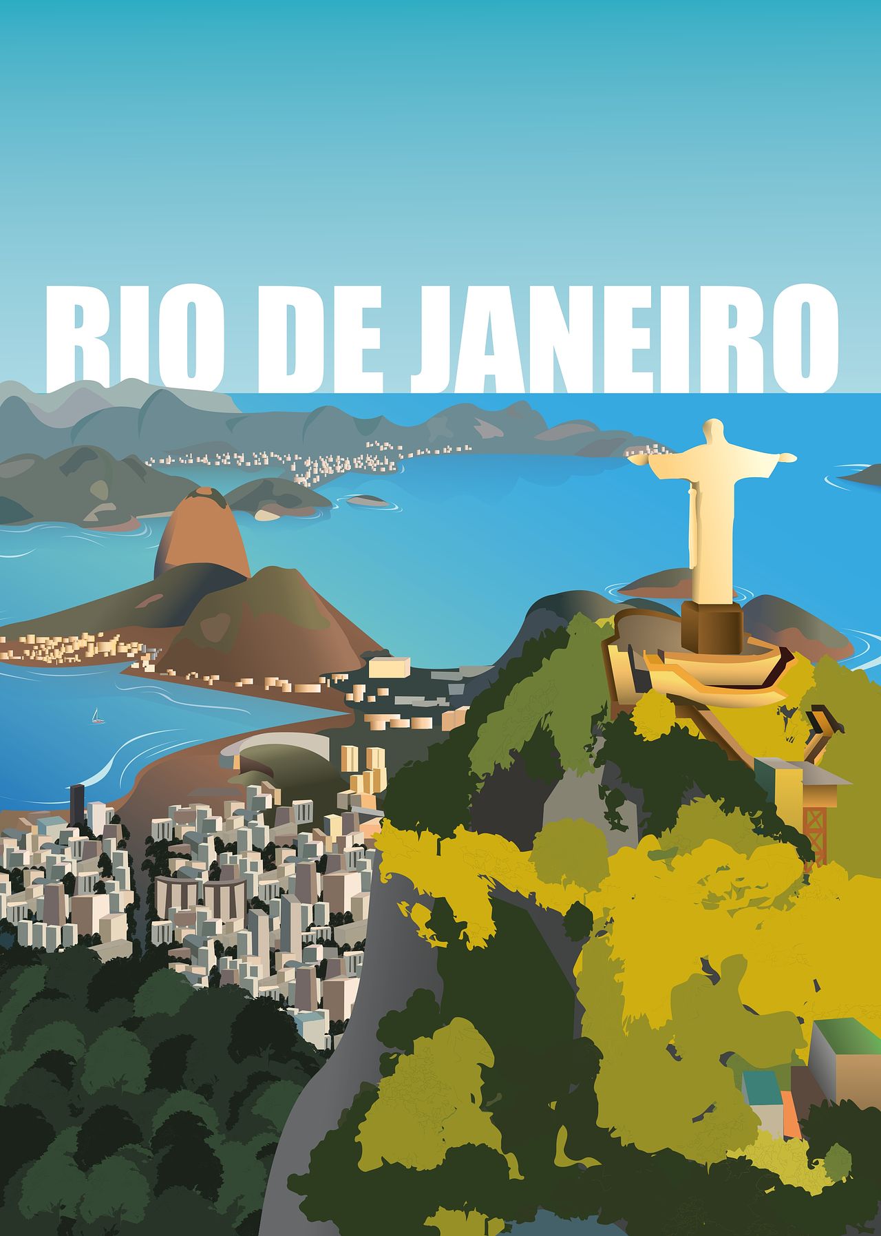 Affiche Rio de Janeiro