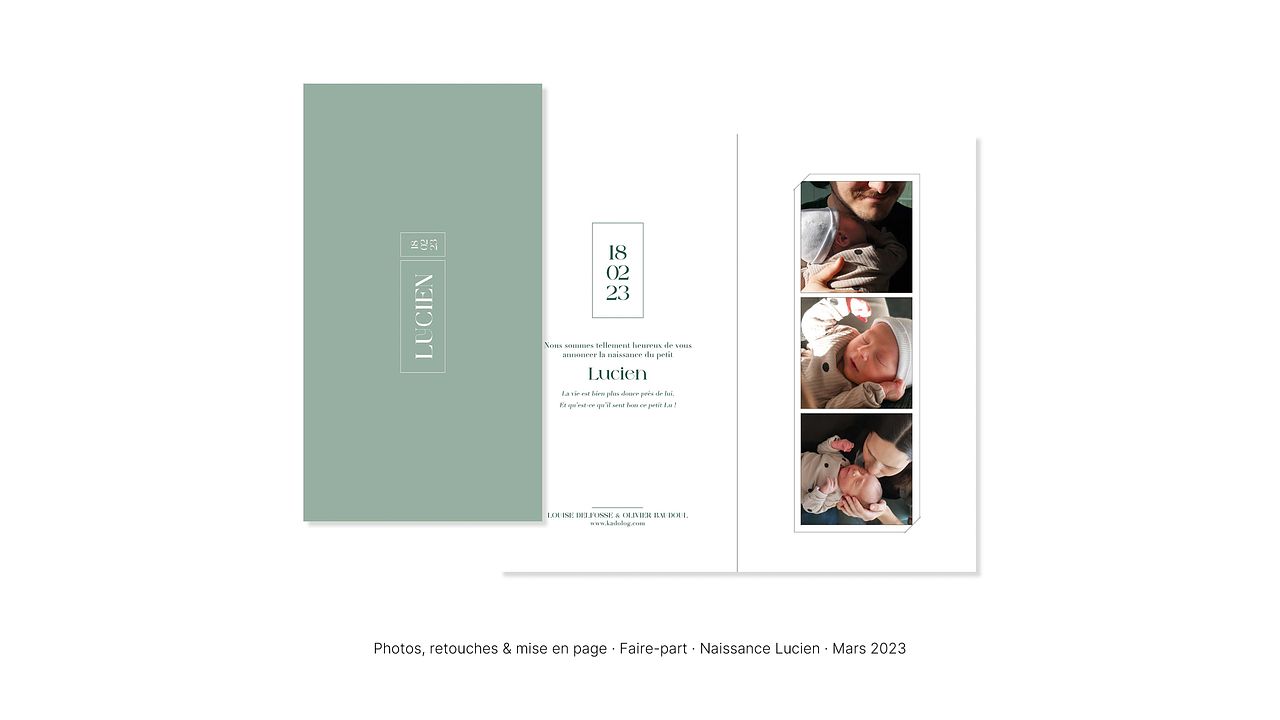 Faire-part naissance