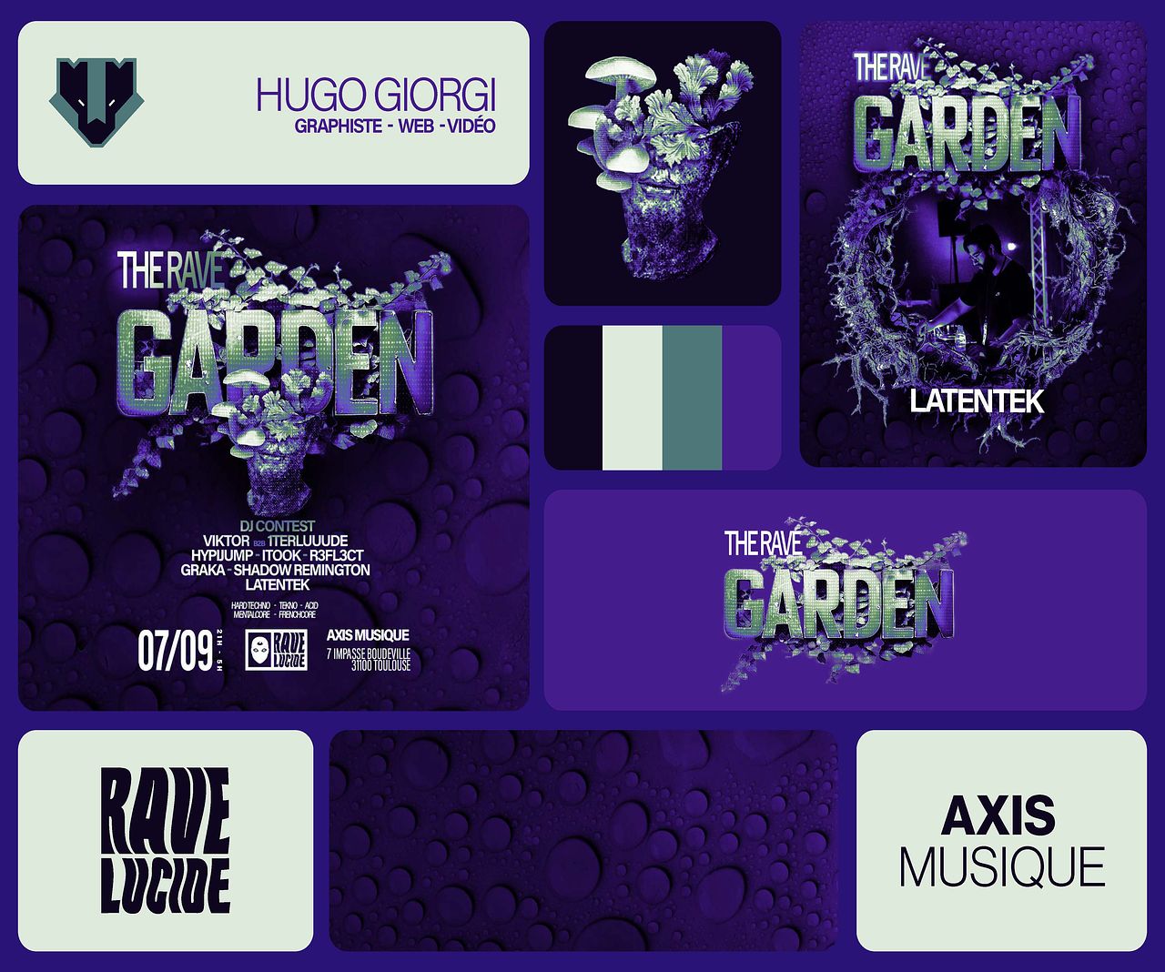 Rave Garden : Rave Lucide