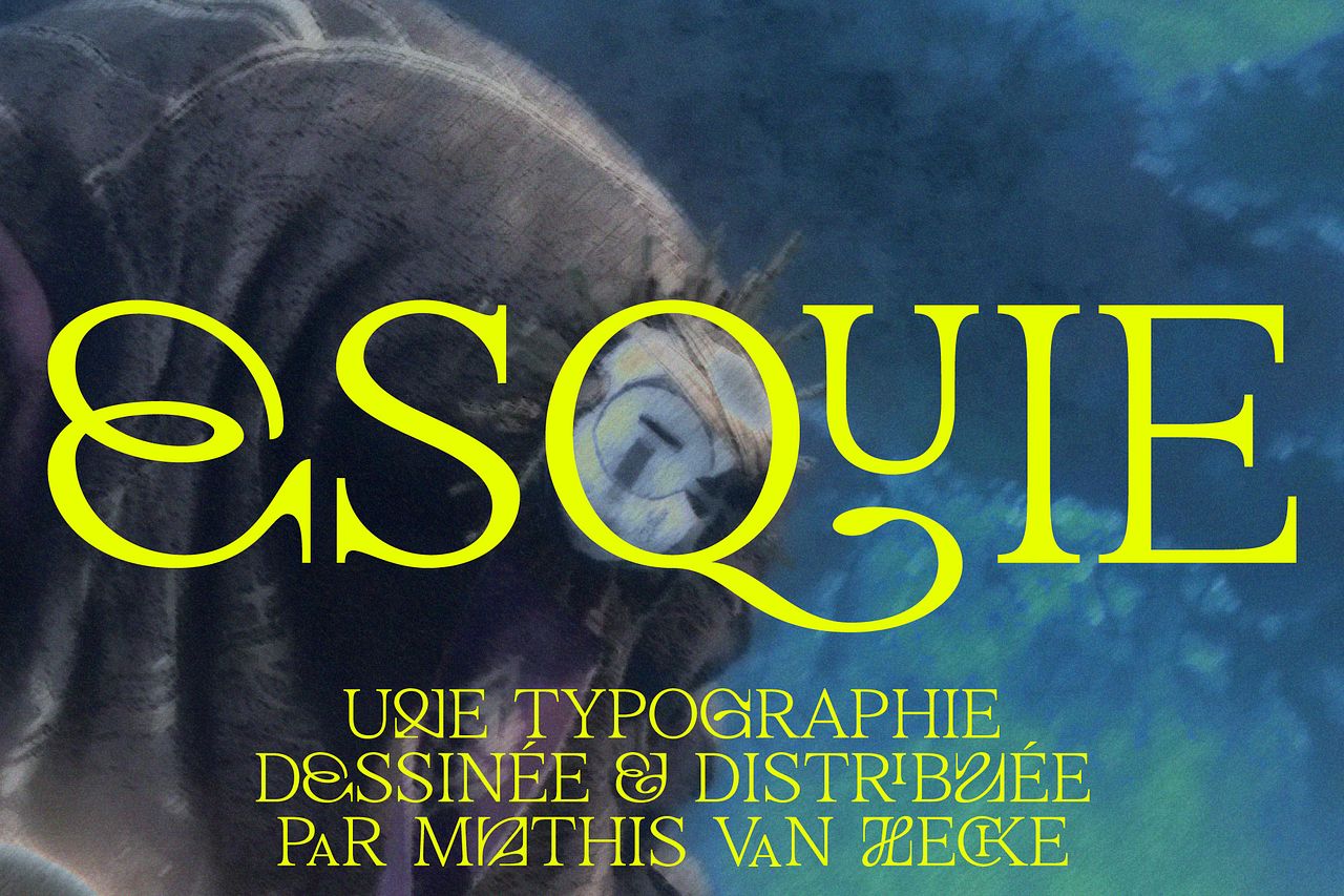 Esquie — typeface