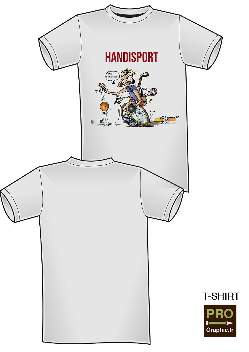 T-shirt "Handisport"