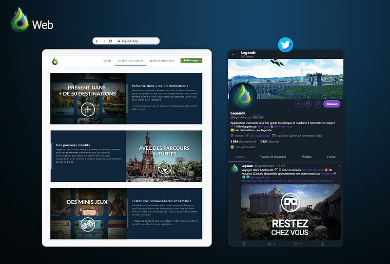 Legendr – Création graphique multi-supports