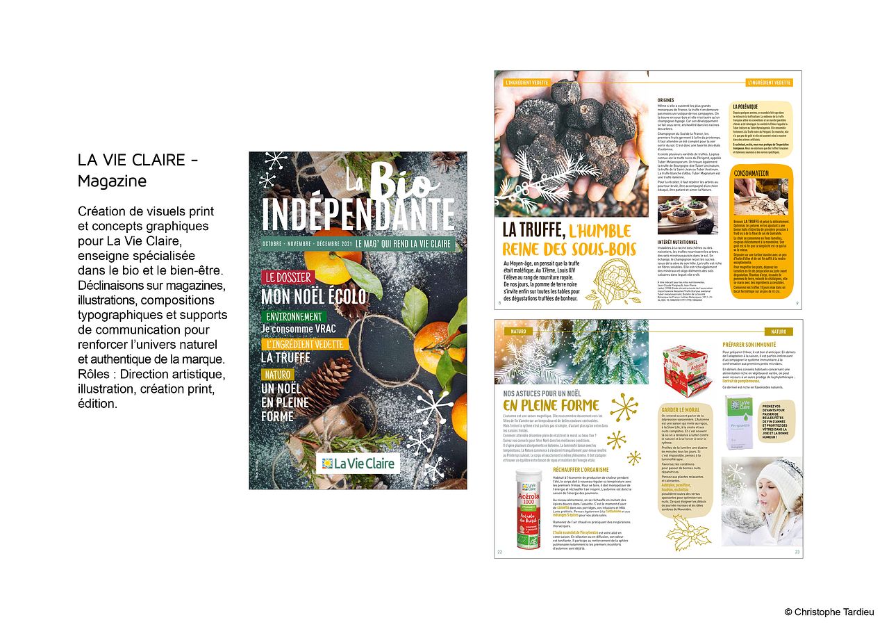La Vie Claire - Magazine