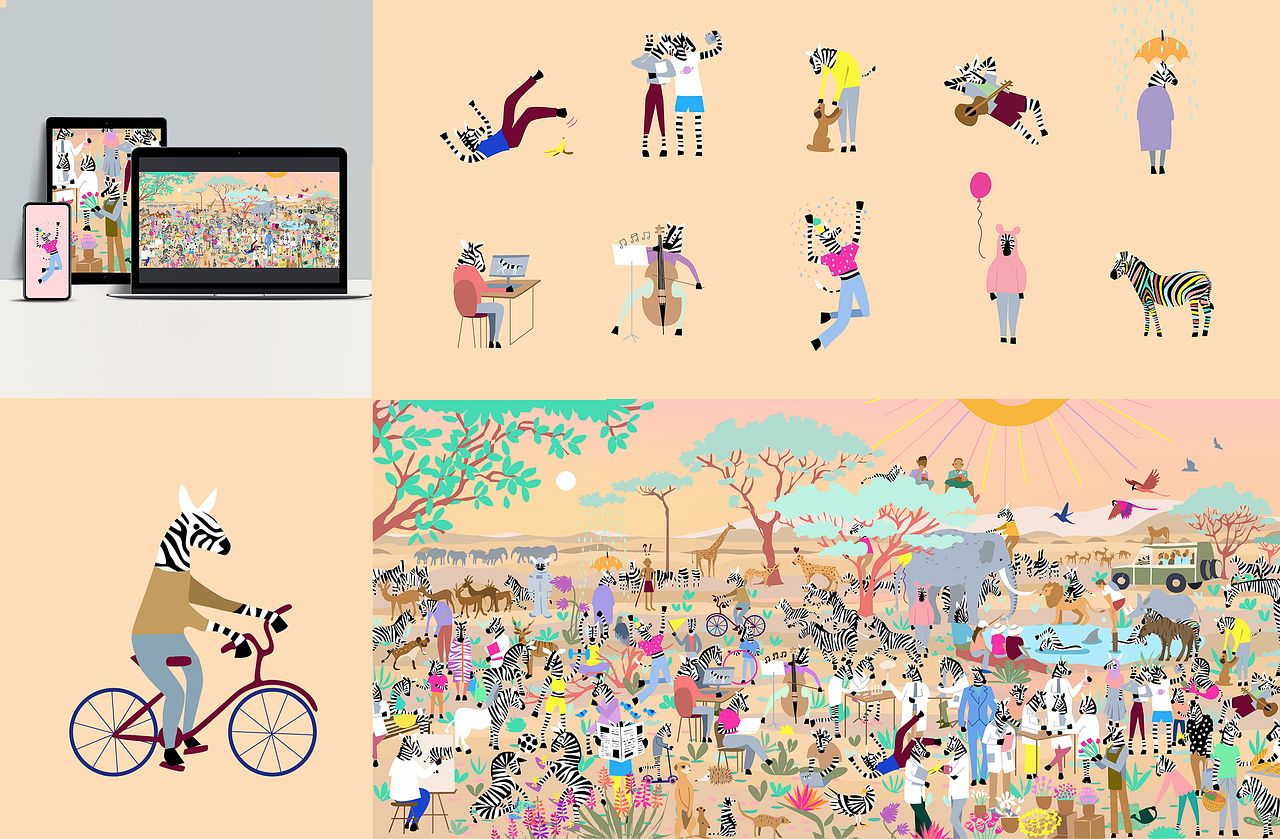Grand projet d'illustration - maladies rares