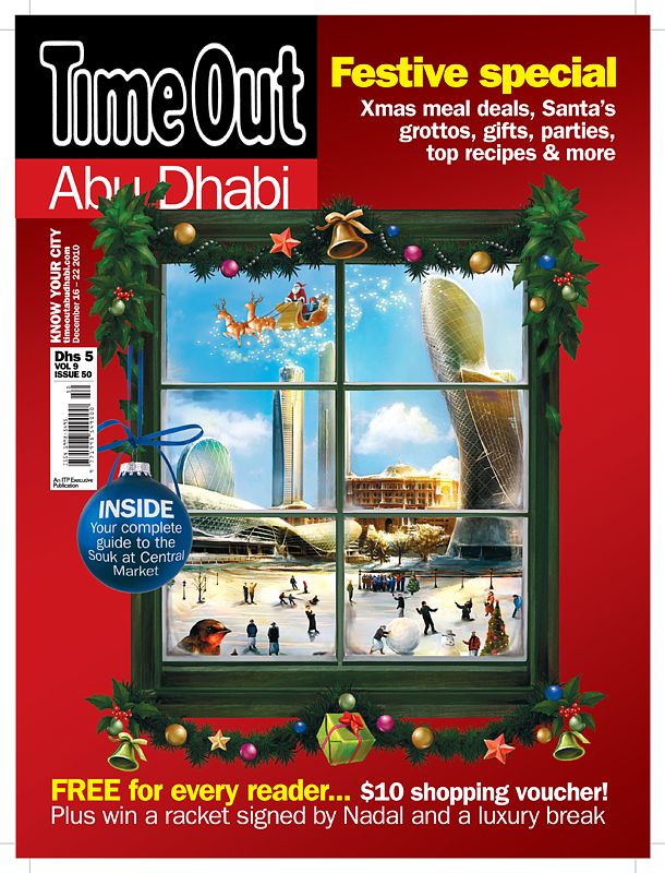 Couverture festive pour Time Out