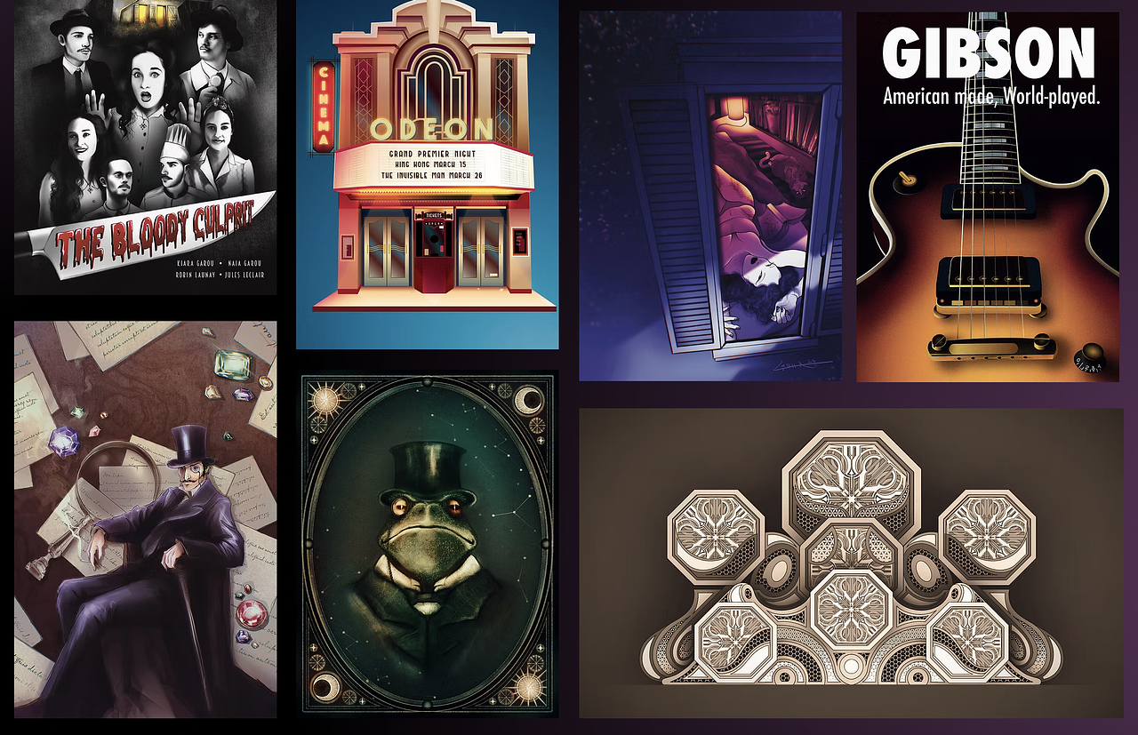 Illustrations digitales