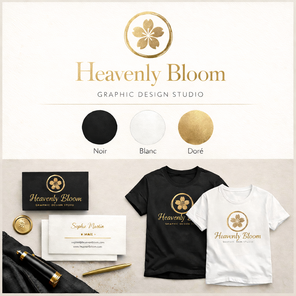 Heavenly Bloom- Charte graphique