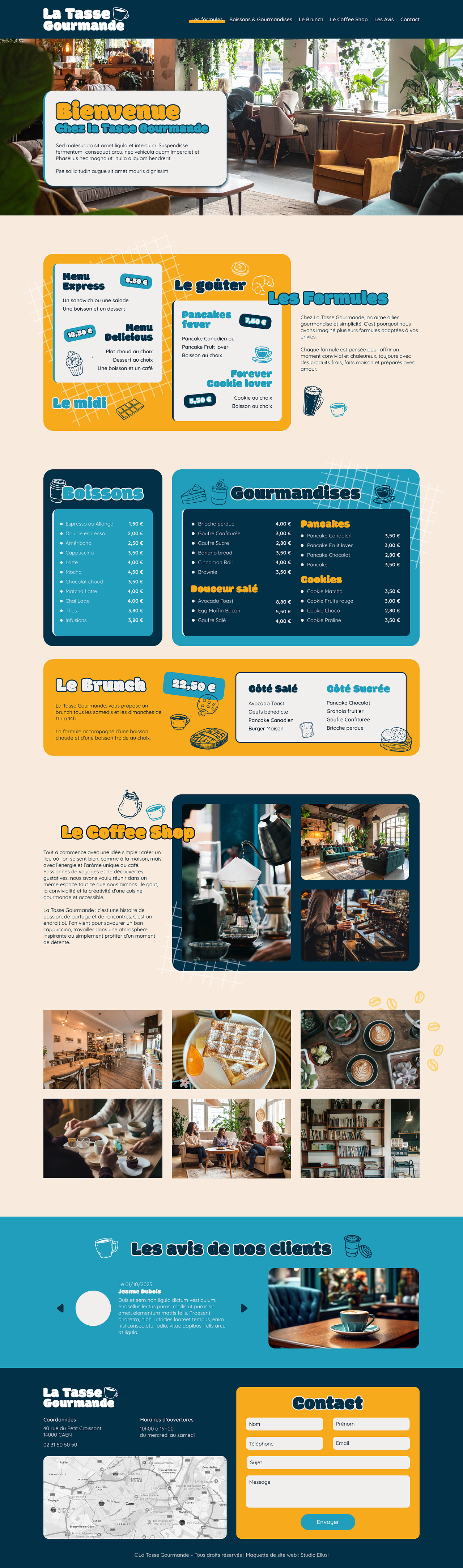 Maquette - La Tasse Gourmande 2/3